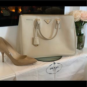 Prada Neutral Handbag - Dust Bag Included